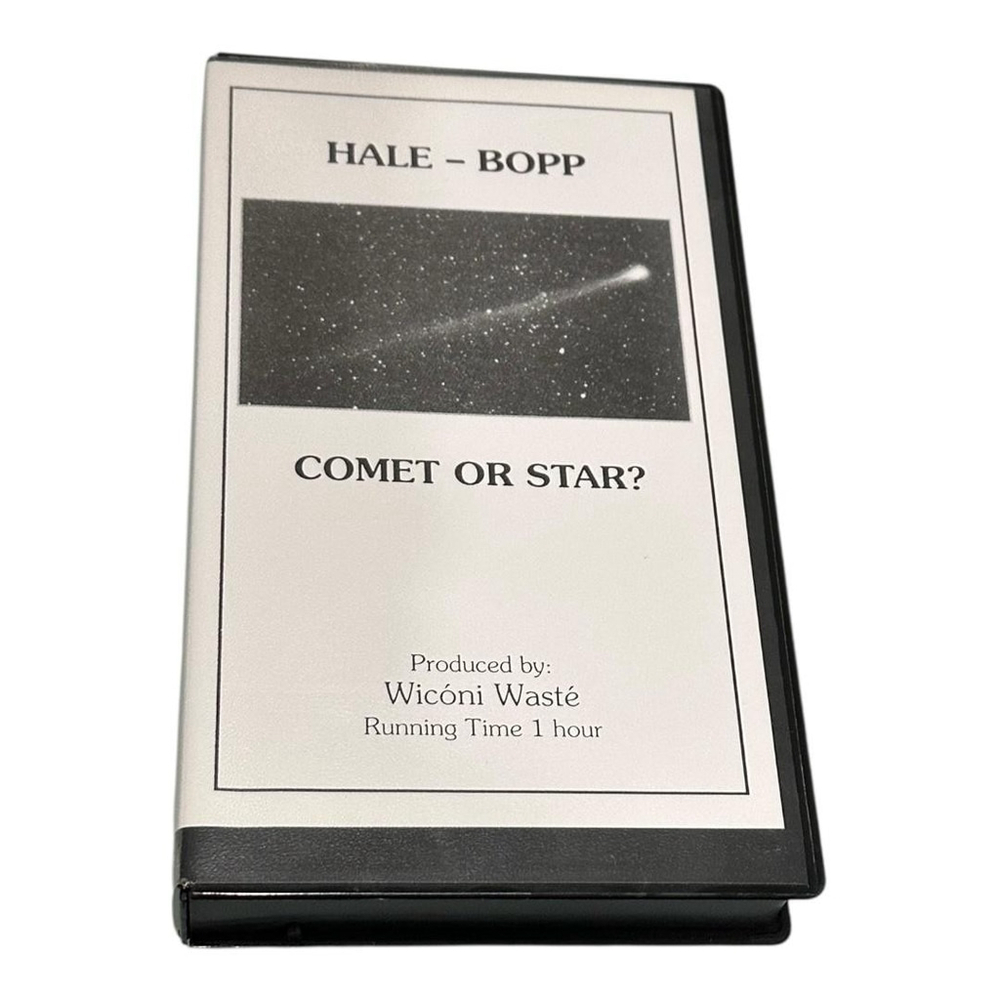 Hale Bopp Comet Or Star VHS 1997 Home Video Wiconi Waste Documentary Astronomy